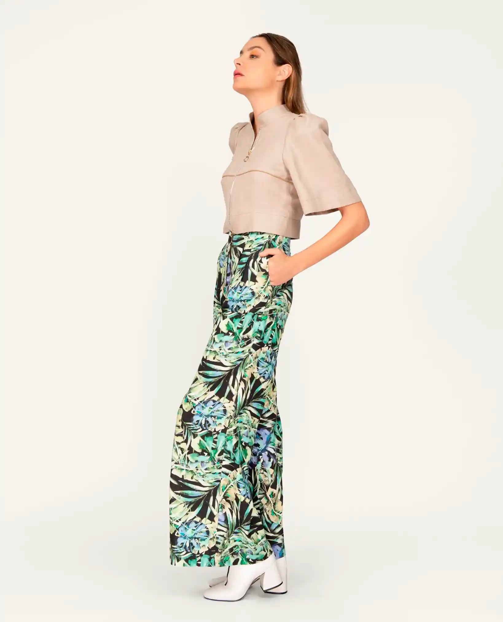 Pantalon - emdoria - paris - fluide - imprime - shop_name